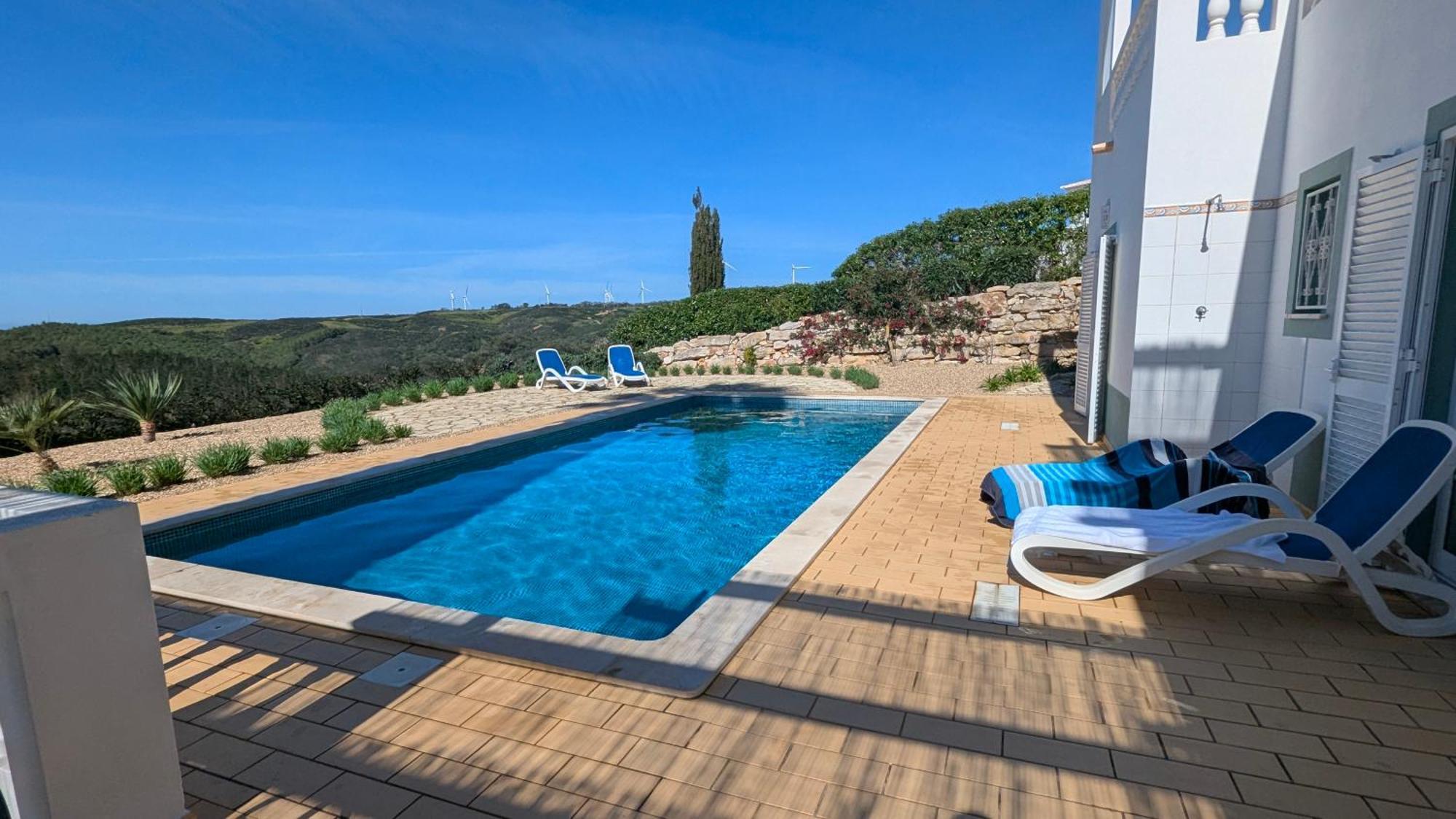 Stunning Villa With Pool & View Near Beach Budens Eksteriør bilde